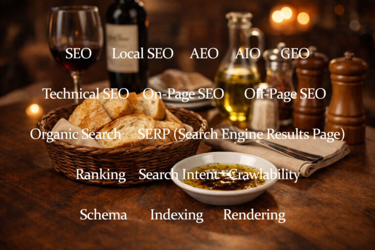 SEO - Getting the Table Set Properly