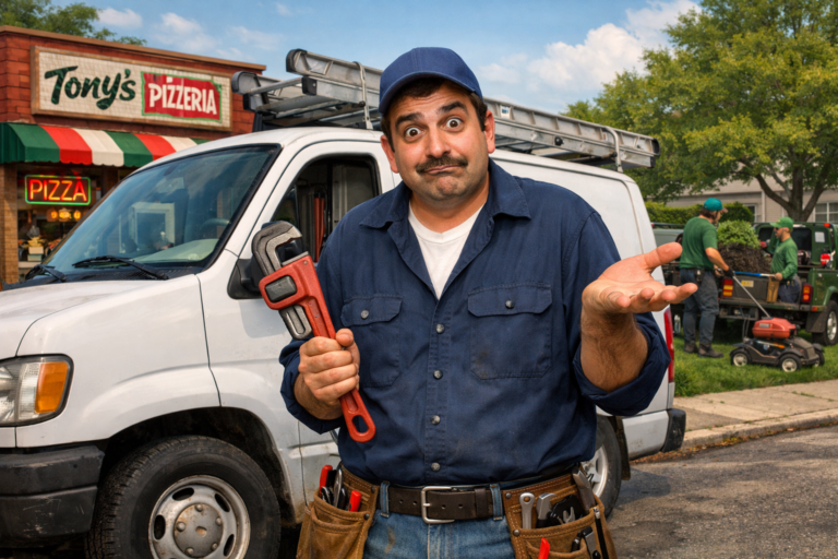 A plumber in northern New Jersey